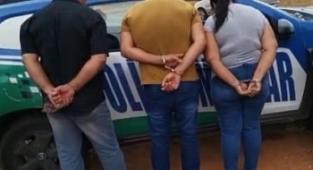 Trio é preso após aplicar o “golpe do achadinho” em idosos